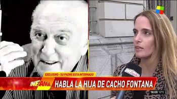 La hija de Cacho Fontana: Mi papá estuvo al borde de la muerte