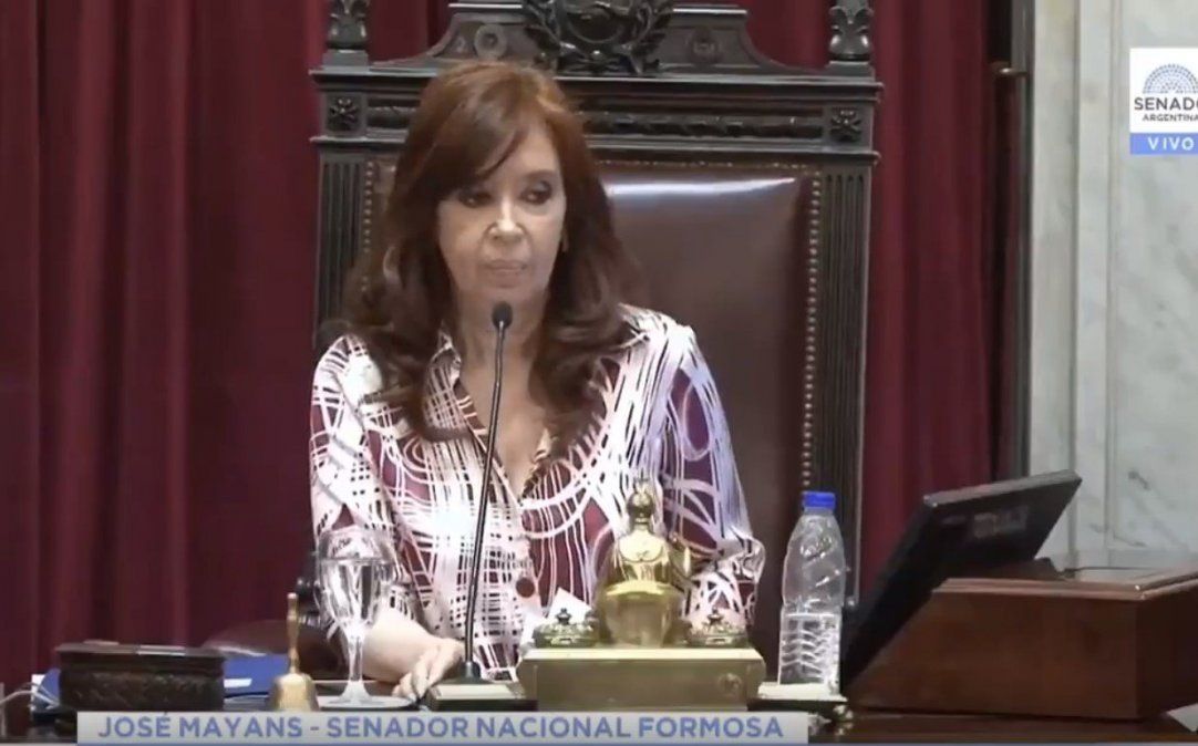 Cristina Kirchner cruzó a Mayans en plena sesión por llamarla presidente: Eso lo dicen los machistas
