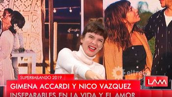 Gimena Accardi contó en qué caso le perdonaría una infidelidad a Nico Vázquez