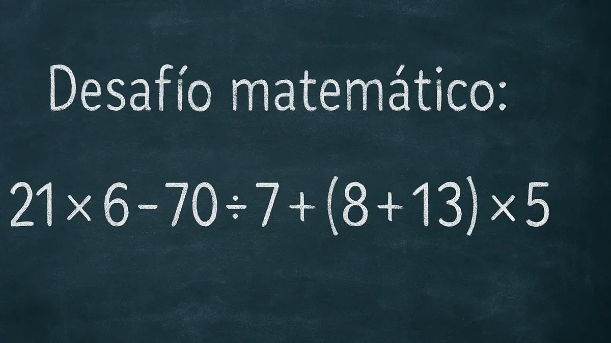 La regla esencial para resolver este desafío matemático es conocido como PEMDAS (por sus siglas en inglés) o jerarquía de operaciones.