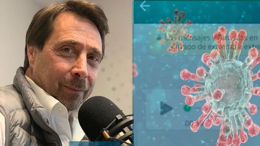 Preocupante audio de Eduardo Feinmann tras recibir el alta por coronaviurs