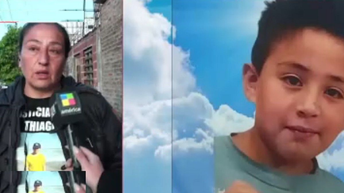 Thiago Díaz tenía solo 13 años. Foto: captura de Tv.&nbsp;