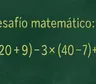 Desafío matemático: ¿cuánto tiempo tardás en resolverlo?