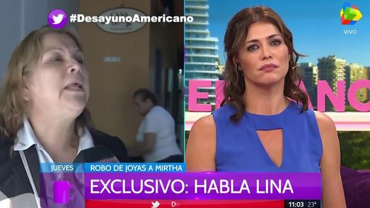Lina apuntó contra el entorno de Mirtha por el robo de las joyas y prometió tirar una bomba social