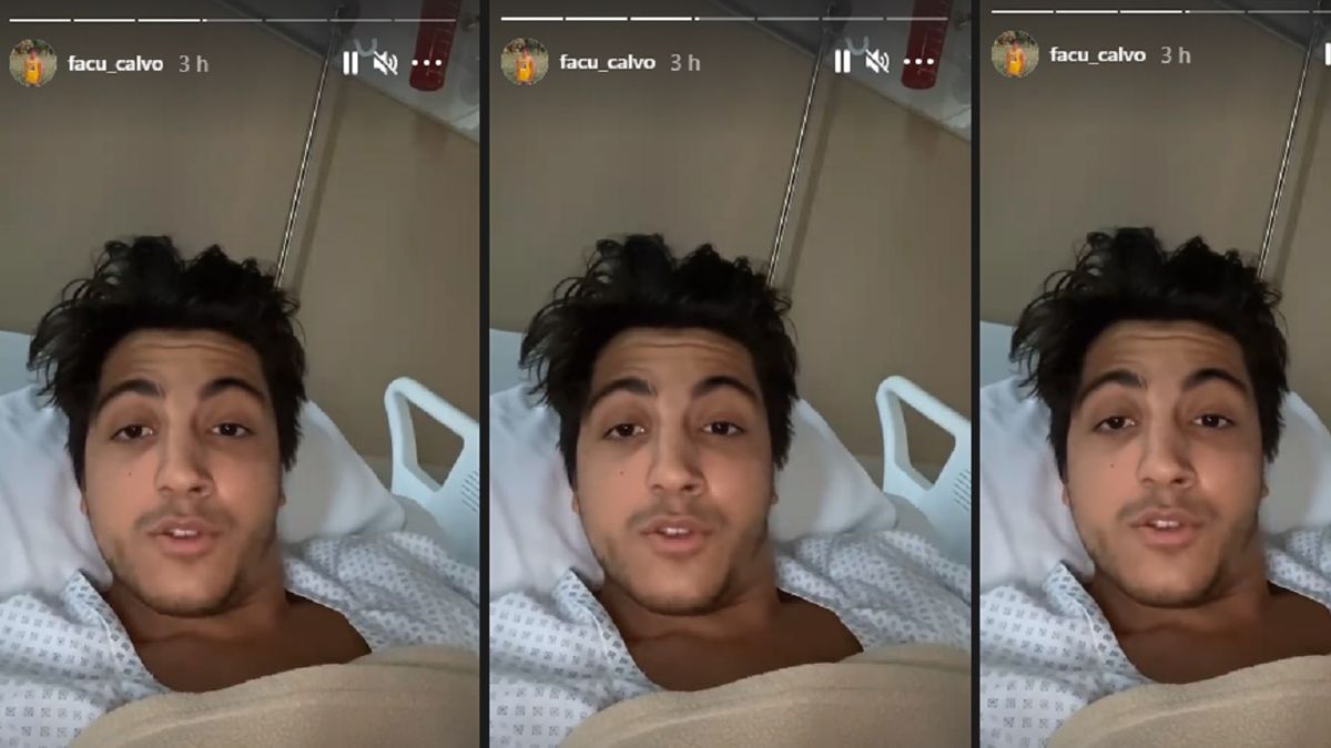 Internaron a Facundo, el hijo de Carlín Calvo: qué le pasó