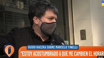 Guido Kaczka habló del polémico posteo de Marcelo Tinelli: Enojarse nunca tiene mucho sentido