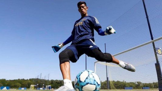 Andrada volvió a entrenarse a la par de sus compañeros... pero solo por un rato