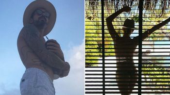 Yanina Screpante y El Pocho Lavezzi enamorados en las Islas Maldivas