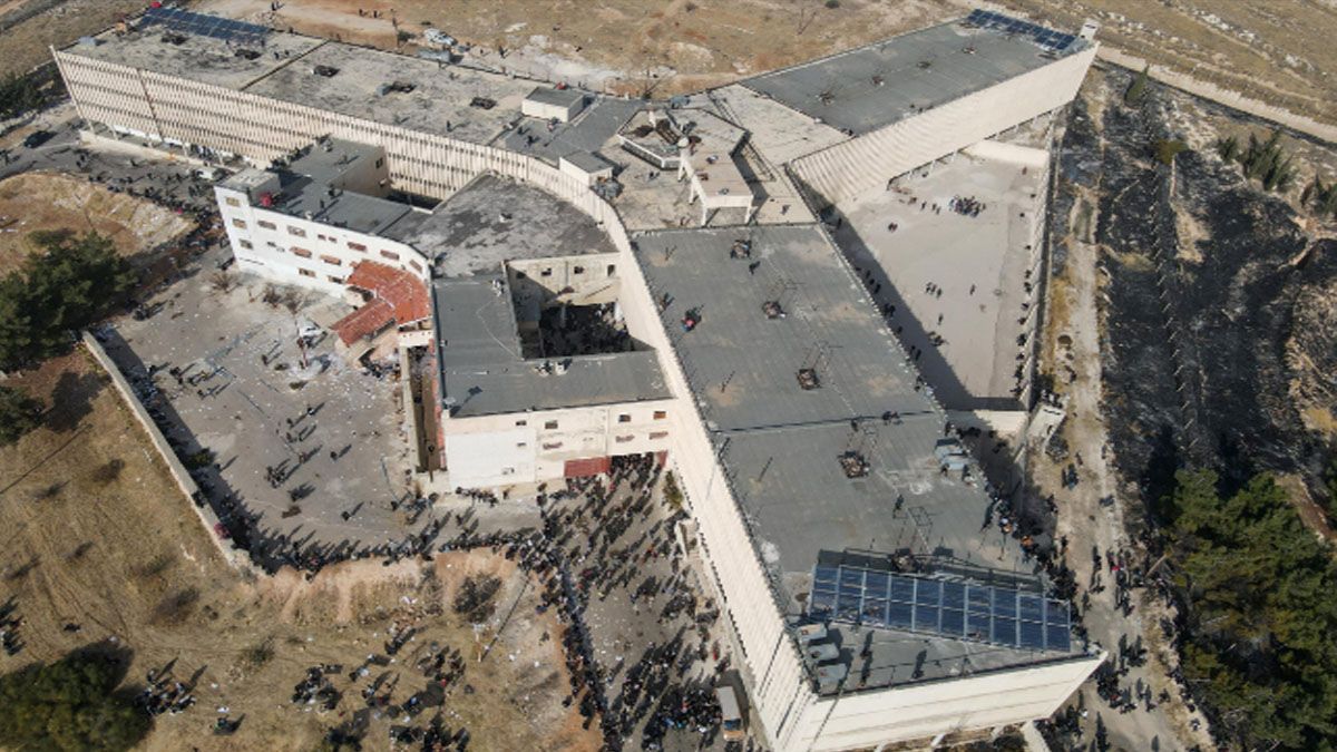 La prisión de Saydnaya, un centro de detención, tortura y muerte del régimen de Assad en Siria. (Foto: Gentileza F24)