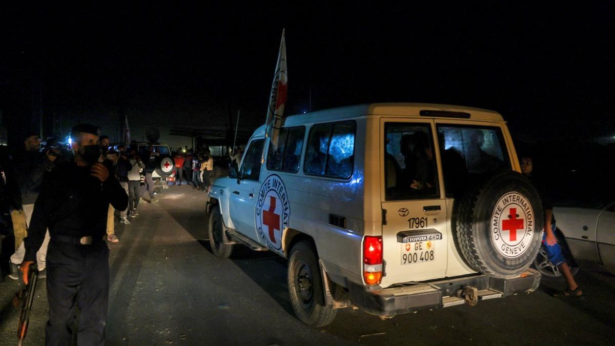 La Cruz Roja espera la liberación de más rehenes en Gaza. (Foto: archivo)