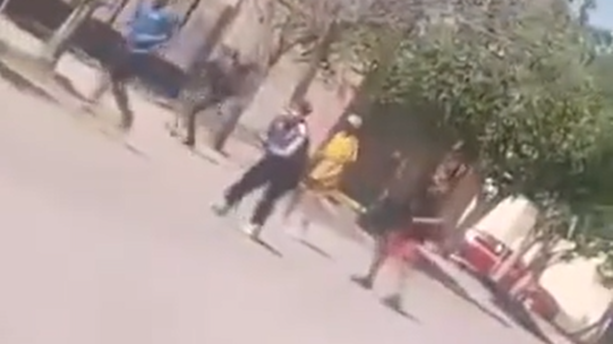 El hecho ocurrió en San Juan y quedó grabado en un video. 