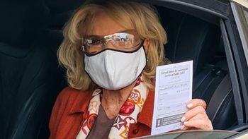 Mirtha Legrand recibió la segunda dosis de la vacuna Sputnik V y puso una condición para volver a la tele
