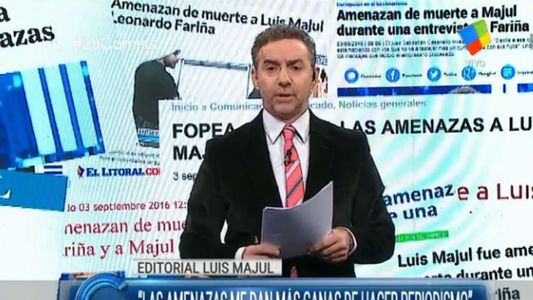 Luis Majul habló de las amenazas de muerte que recibió