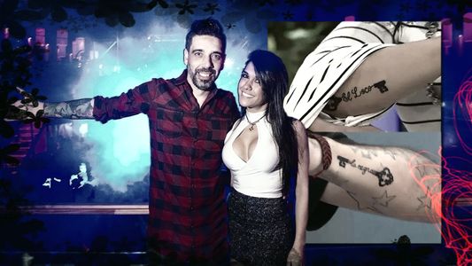 La negra y el loco: el tatuaje de Cynthia y Lucas