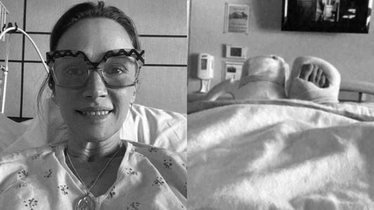 Las primeras imágenes de Verónica Lozano tras ser operada en Estados Unidos