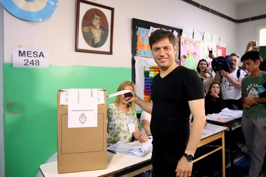 Con más del 50%, Kicillof es el nuevo gobernador de la provincia de Buenos Aires