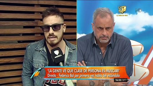 Tras los dichos de Muscari, Fede Bal habló de Barbie y apuntó contra su entorno