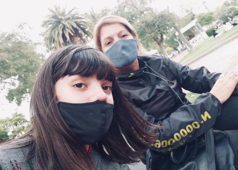 Renée Carranza y su hija Ximena