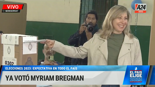 Myriam Bregman eligió a su candidato y le envió un mensaje a los ciudadanos: Hay que votar sin miedo