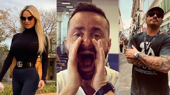 Martín Baclini cenó con Luciana Salazar y se fue de farra con Federico Bal