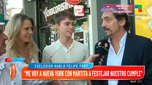 Felipe Fort se sinceró al hablar de la relación de su tío Eduardo con Rocío Marengo: Ella es...