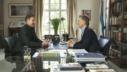 Mauricio Macri habló con Fantino en la quinta de Olivos