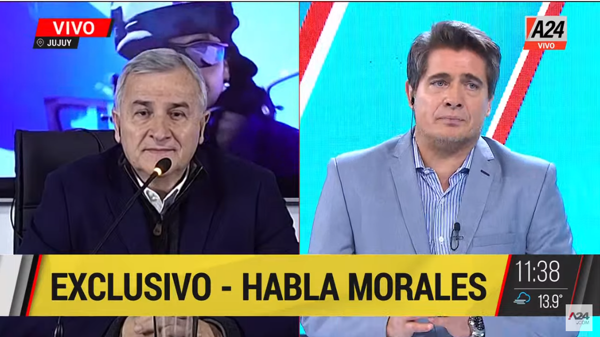 El gobernador Jujuy