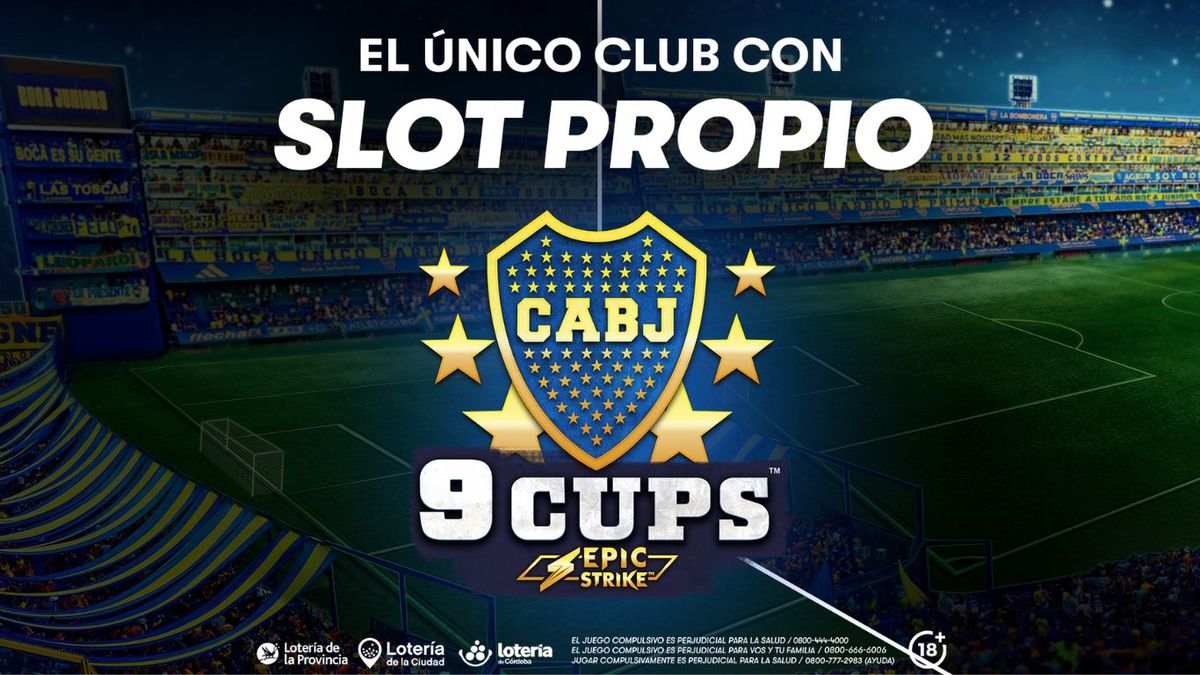 Boca Juniors sigue creciendo: ahora también tiene su propio slot de casino.