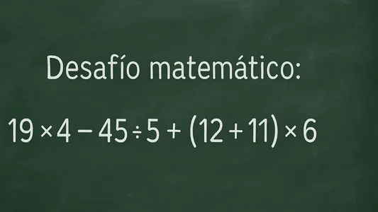 Desafío matemático: la cuenta parece fácil, pero muchos cometen un error frecuente