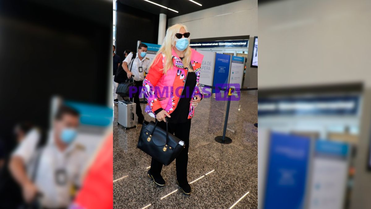 Susasa, espl&eacute;ndida en Aeroparque. Cr&eacute;dito: RS Fotos.