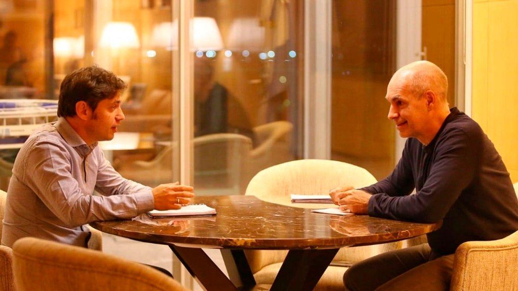 Larreta y Kicillof ya están reunidos para definir el futuro de la cuarentena en el AMBA: ¿más aperturas o vuelta atrás?