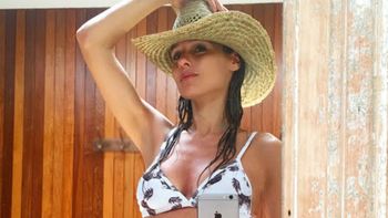 Pampita, hermosa y sensual en las redes sociales