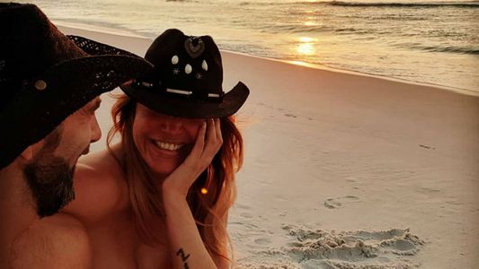 Las románticas vacaciones de Nazarena Vélez y Santiago Caamaño en Brasil