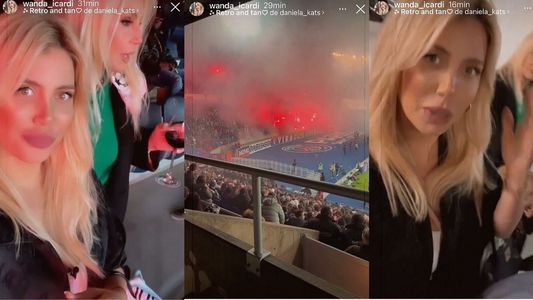 Wanda Nara y Susana Giménez fueron a la cancha a ver a Mauro Icardi
