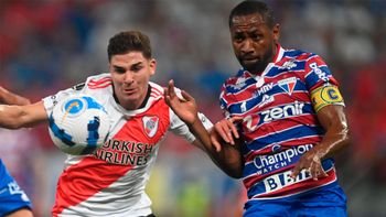 River logró un valioso empate 1-1 en Brasil contra Fortaleza y está a un paso de octavos de final