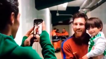 Canelo y el verdadero Messi: el tierno video del 10 de Argentina con el capitán de México