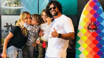 Luciano Castro festejó su cumpleaños y Sabrina Rojas le regaló tiernos mensajes