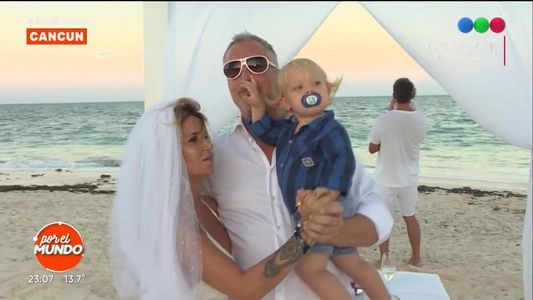 Así fue la falsa boda de Flor Peña y Ramiro Ponce de León en Cancún