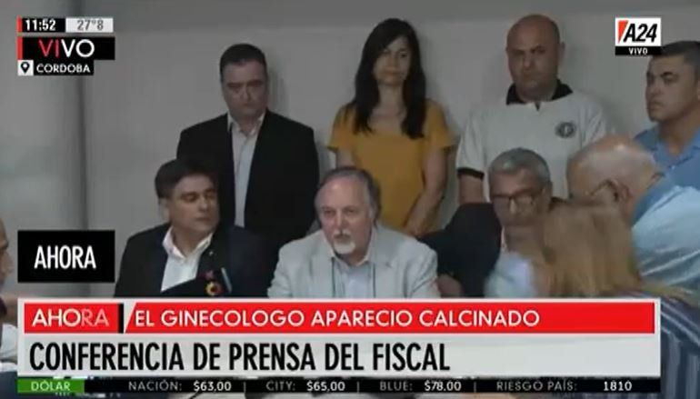 Crimen del médico: el fiscal confirmó que el detenido era “conocido” de la víctima
