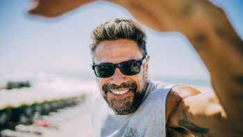 La tajante actitud de Luciano Castro ante las cámaras de LAM luego de su ruptura con Flor Vigna