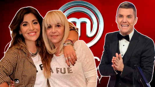 Claudia y Gianinna, las dos famosas más fuertes de Masterchef Celebrity con Santiago del Moro