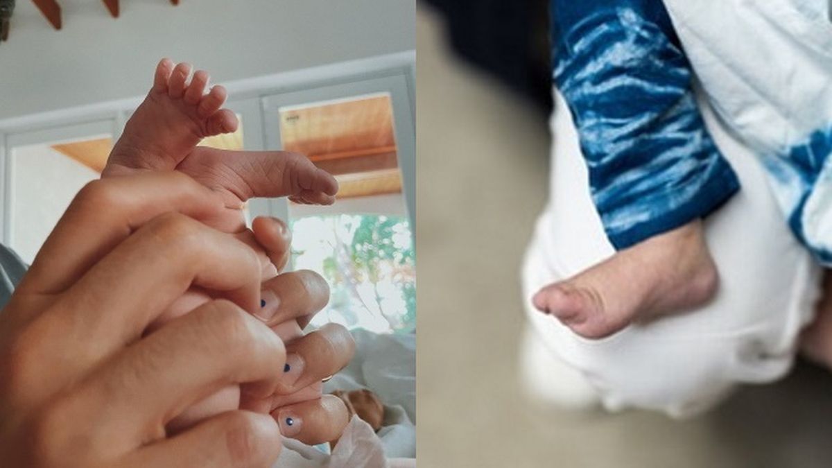 Los pies de &Iacute;ndigo, la beba de Evaluna Montaner y Camilo Echeverry.&nbsp;