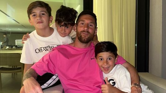 La TREMENDA coincidencia de Lionel Messi y uno de sus hijos que revolucionó las redes