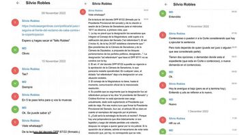En el Gobierno califican de escandalosos y promiscuos los chats filtrados del PRO