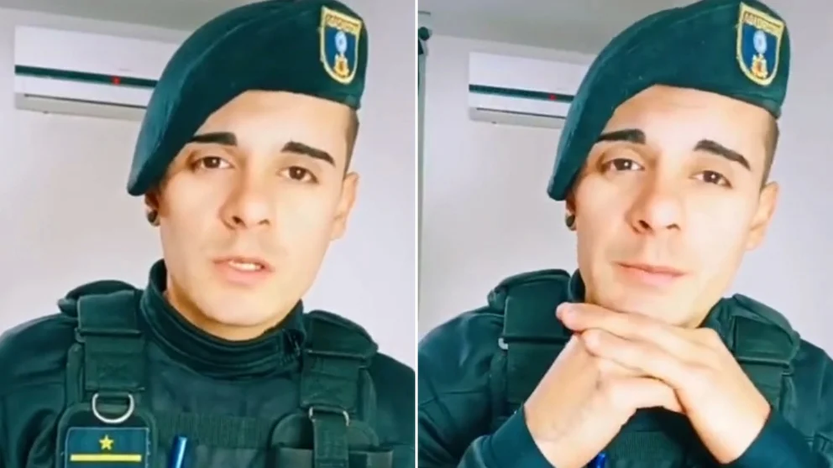 Suspendieron a un policía de Mendoza que se postuló para Gran Hermano y se definió como bipolar&nbsp; (Foto: captura de video).