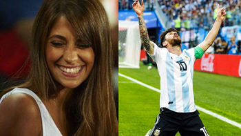 Así festejó Antonela Roccuzzo la victoria de la Selección