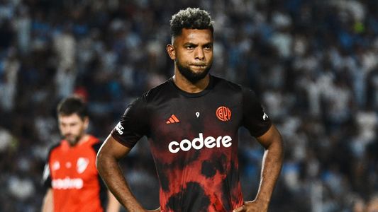 Preocupación en River: Miguel Borja se lesionó a días del Superclásico con Boca y es duda