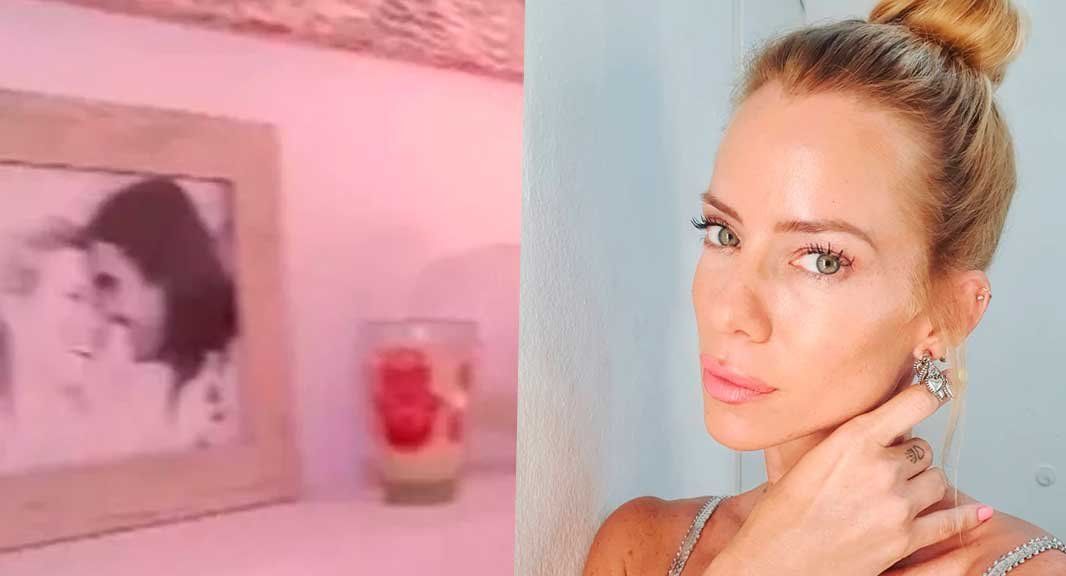 Nicole Neumann explicó por qué aún mantiene una foto con Poroto Cubero en el living de su casa