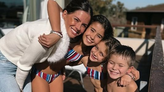 Así fue la despedida de la China Suárez de sus hijos Magnolia y Amancio en su último día en Turquía