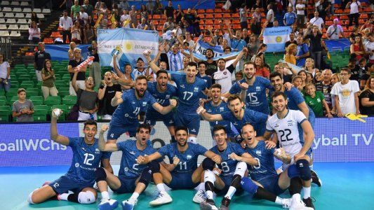 Mundial de voleibol: batacazo argentino ante el campeón del mundo en la segunda fase